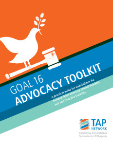 Goal 16 Advocacy Toolkit