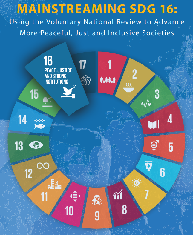 Mainstreaming SDG 16 Resource Launch